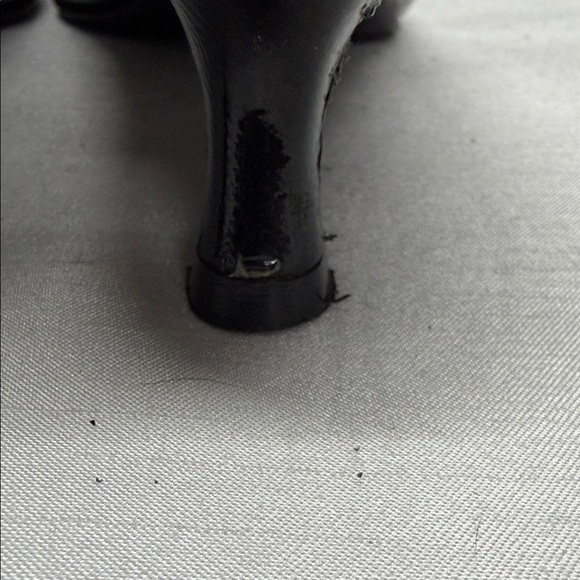 Donald J. Pliner Black Flats with Silver Accent - Picture 8 of 11